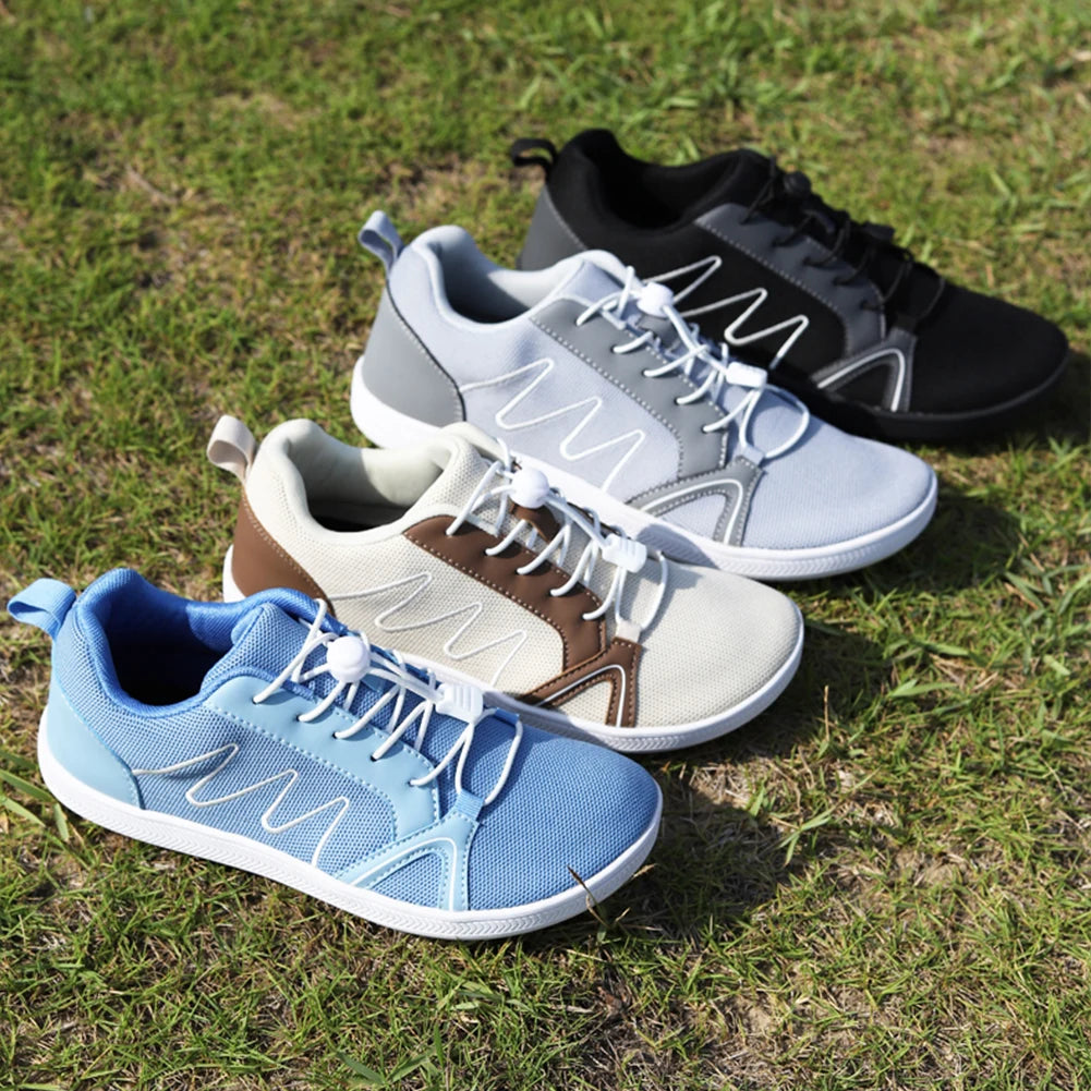 Minimalist Barefoot Non-Slip Cross Trainer Mesh Sneakers