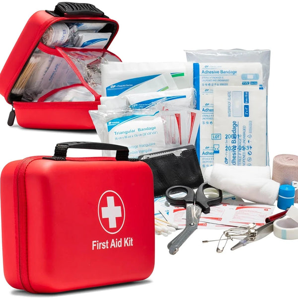 Portable First Aid Kit – Travel & Outdoor Emergency Pack (No Medication)