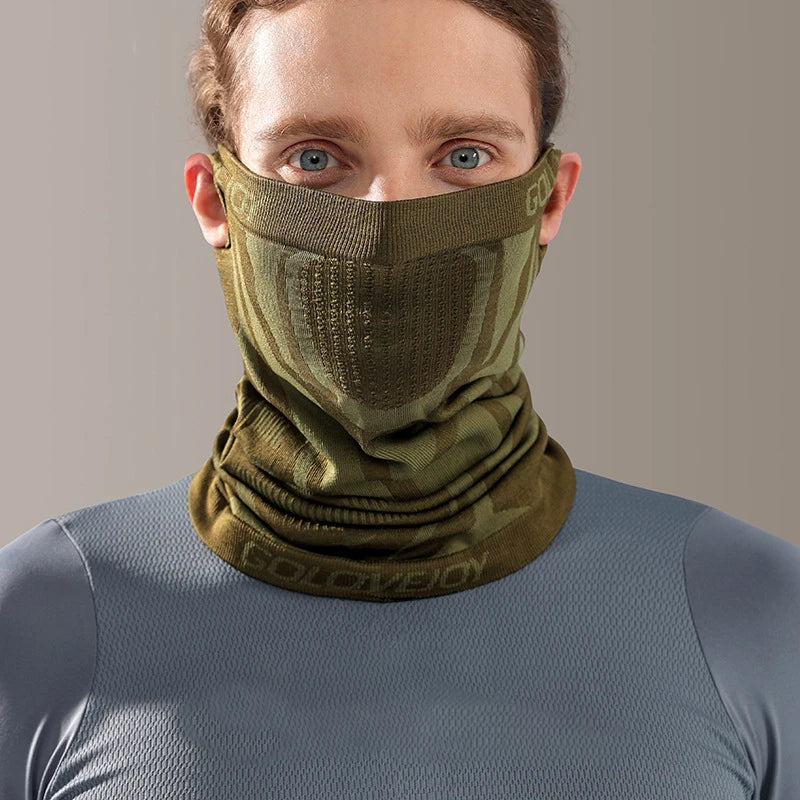 Winter Motorcycle Half Face Mask