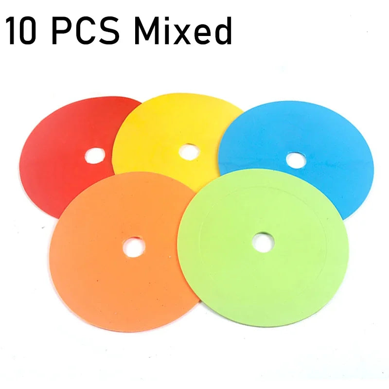 10pcs Sports Training Marker Cones