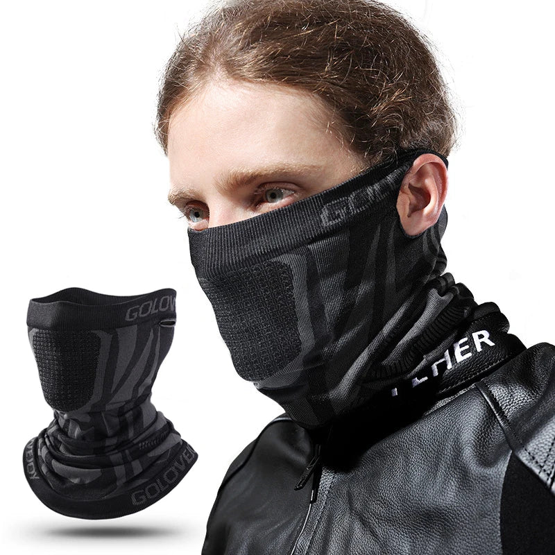 Winter Motorcycle Half Face Mask
