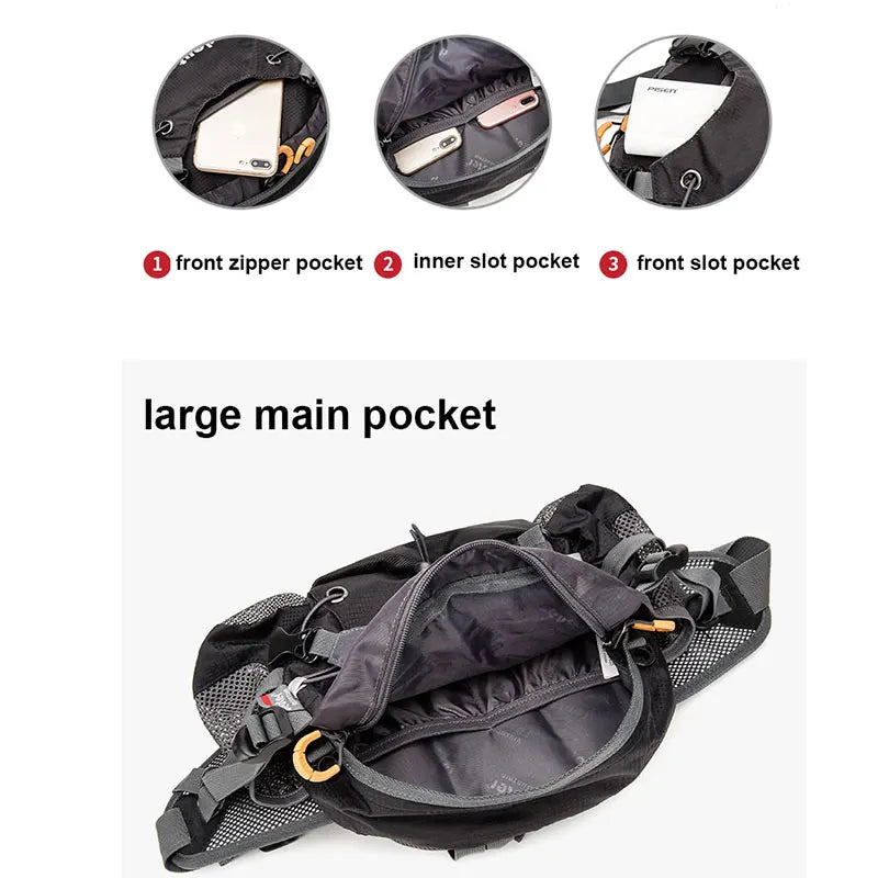 Camping Waist Chest Crossbody Bag