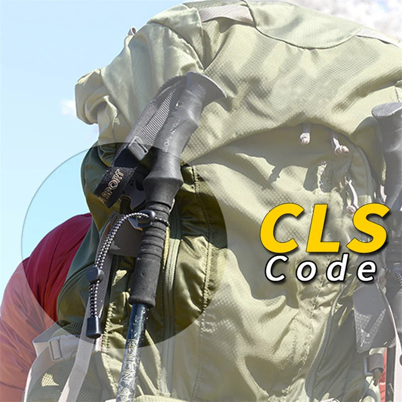 2pcs Backpack Walking Stick Holders – Trekking Pole Fixing Rope