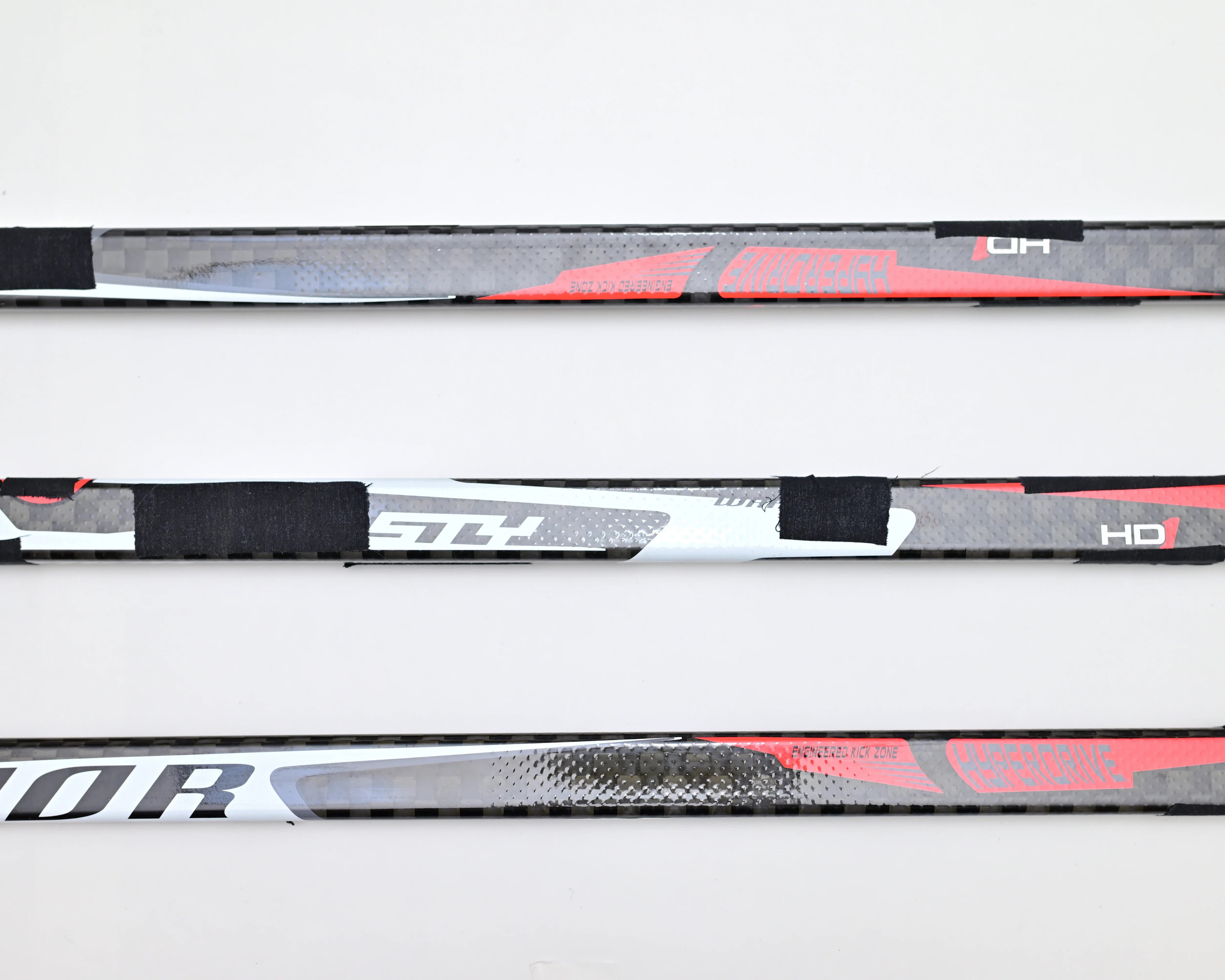 2-Pack Warrior HD1 Dynasty Square Head Ice Hockey Sticks Carbon Fiber Grip