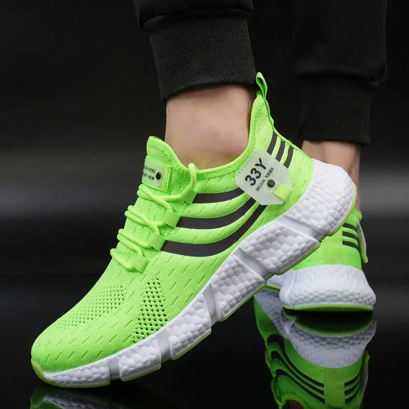 Men's Lightweight Mesh Running Sneakers