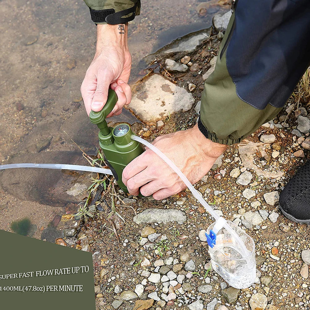 Portable Outdoor Water Filter – Survival & Camping Filtration System