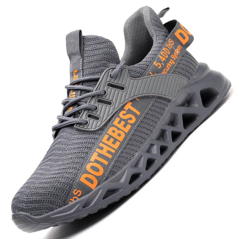 Steel Toe Lightweight Safety Work Shoes Unisex