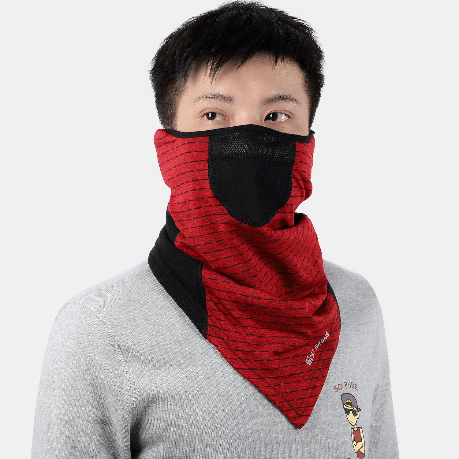 WEST BIKING Winter Windproof Thermal Neck Warmer