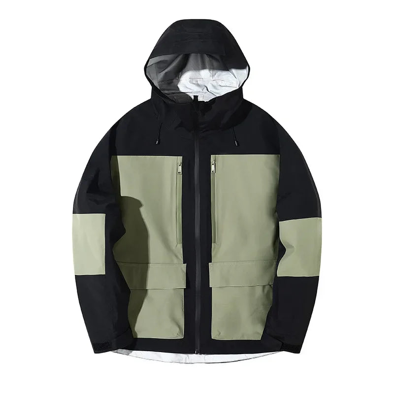 Winter Mountain Ski Jackets Waterproof Hooded Snowboard Coat